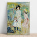 Riproduzione del dipinto Bambino sulla riva del mare, Guernsey - Pierre-Auguste Renoir
