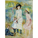 Riproduzione del dipinto Bambino sulla riva del mare, Guernsey - Pierre-Auguste Renoir