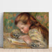 Riproduzione del dipinto Bambino che legge - Pierre-Auguste Renoir