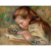 Riproduzione del dipinto Bambino che legge - Pierre-Auguste Renoir