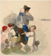 Bambini in viaggio per lavorare nei campi - Peter Fendi — vista dell’opera