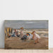 Riproduzione del dipinto Bambini che giocano sulla spiaggia - Max Liebermann