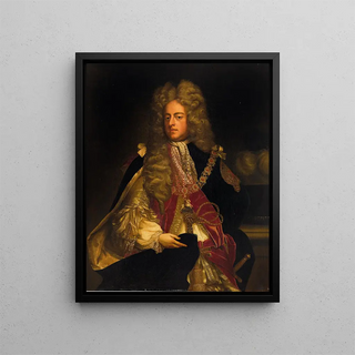 English School - Portrait Of King George I Of Great Britain.webp