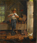 Interno di un fienile - Enoch Wood Perry Jr — vista dell’opera