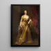 Ritratto di una dama Maynard - Enoch Zeeman — quadro incorniciato alla parete