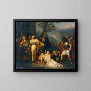 Enrico Scuri - King Starno shows Fingal his dead daughter.webp