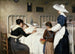 La Visite de la mère à l'hôpital - Enrique Paternina García Cid — vista dell’opera