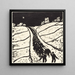 Enterrement - Walter Gramatt — quadro incorniciato alla parete