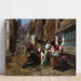 Riproduzione del dipinto Episodio dell'assedio di Lille di Georges Gaston