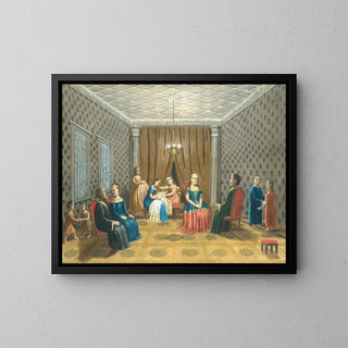 Erastus Salisbury Field - Egyptian Scene possibly Moses and Zipporah.webp