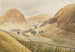 Gerbes de maïs et fermes Hill Farm Capelyffin Pays de Galles - Eric Ravilious — vista dell’opera