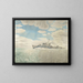 HMS Tetcott - Eric Ravilious — quadro incorniciato alla parete