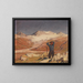 Printemps alpin - Erich Erler — quadro incorniciato alla parete