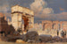 Sotto l'arco di Tito a Roma - Erich Kips — vista dell’opera