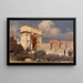 Sotto l'arco di Tito a Roma - Erich Kips — quadro incorniciato alla parete