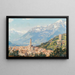 Tyrol del Sud, vista di Merano - Erich Kips — quadro incorniciato alla parete