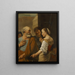 Il rifiuto di Pierre - Erick van den Weerelt — quadro incorniciato alla parete