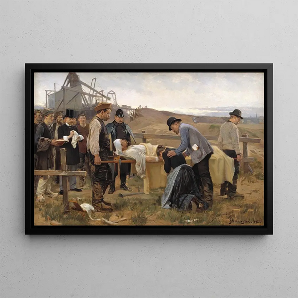 Erik Henningsen - A Wounded Workman.webp