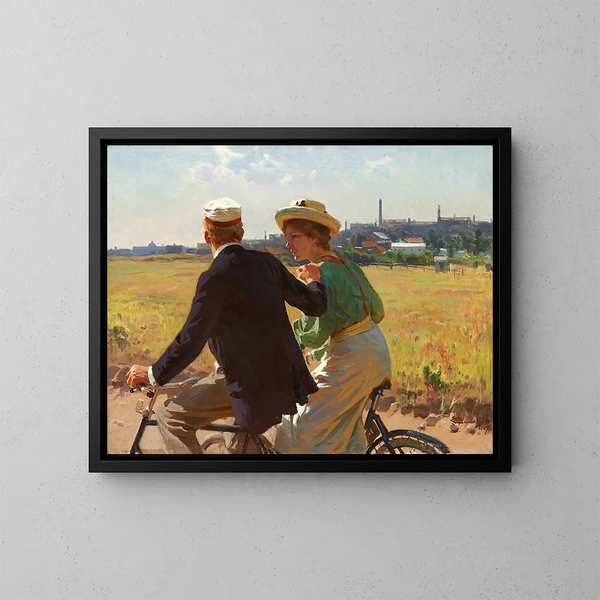 Le avventure di Morgenturen - Erik Henningsen — quadro incorniciato alla parete