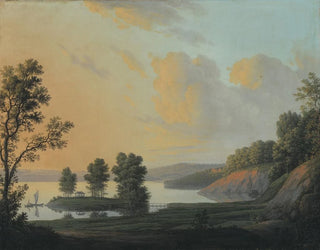 Erik Pauelsen - View of the Manor of Dronninggaard across Lake Fure North Zealand.webp