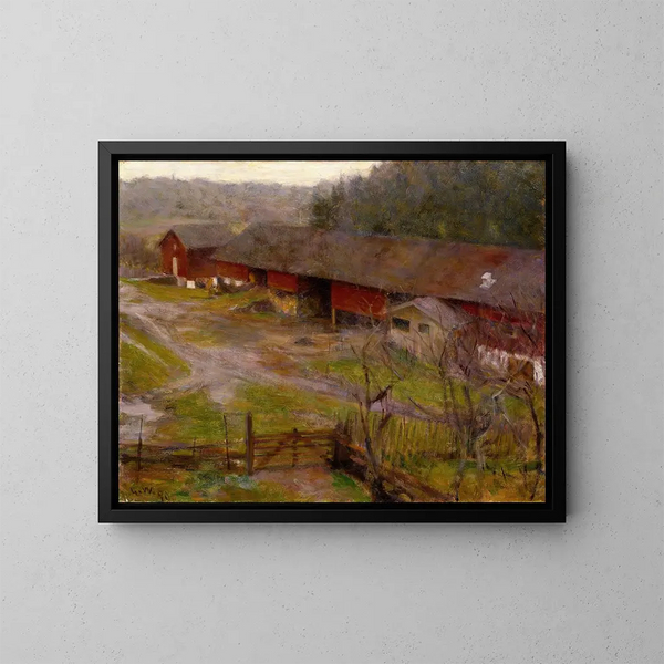 Autunno - Erik Werenskiold — quadro incorniciato alla parete