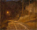 Lumière de lampe - Erik Werenskiold — vista dell’opera