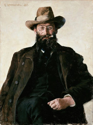 Erik Werenskiold - Portrait of Professor Amund Helland.webp