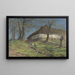 Chiusa in Scania - Erika Jonn — quadro incorniciato alla parete