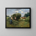 I mietitori - Ernest Chateignon — quadro incorniciato alla parete