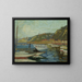 Baie orientale, Wellington - Ernest George Hood — quadro incorniciato alla parete