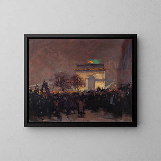 Ernest Jules Renoux - 11 novembre 1920 Installation des cendres du soldat inconnu sous lArc de Triomphe de lEtoile.webp