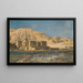 La Piana di Tebe - Ernest Karl Eugen Koerner — quadro incorniciato alla parete