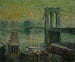 Ponte di Brooklyn - Ernest Lawson — vista dell’opera