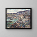 Costa rocciosa della Nuova Scozia - Ernest Lawson — quadro incorniciato alla parete