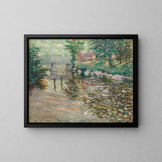 Ernest Lawson - The Bronx River.webp
