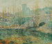 Le bassin et le pont Gapstow, New York City - Ernest Lawson — vista dell’opera