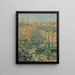 Vista sul ponte - Ernest Lawson — quadro incorniciato alla parete