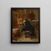 Un pittore - Ernest Meissonier — quadro incorniciato alla parete