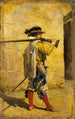 Una sentinella del tempo di Luigi XIII - Ernest Meissonier — vista dell’opera