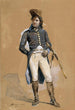 Un ufficiale della Prima Repubblica - Ernest Meissonier — vista dell’opera