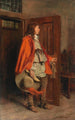 Uomo con cappotto rosso - Ernest Meissonier — vista dell’opera