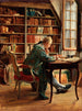The Bibliophile - Ernest Meissonier — vista dell’opera