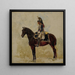 Un cuirassier - Ernest Meissonier — quadro incorniciato alla parete