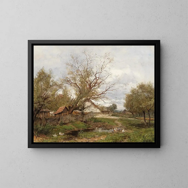 Idylle - Ernestine von Kirchsberg — quadro incorniciato alla parete