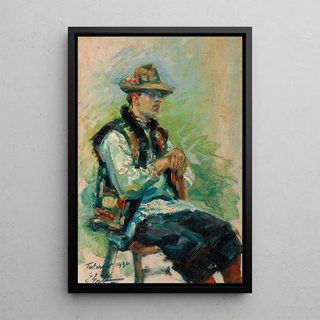 Erno Erb - Young Farmer Seated.webp