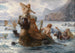 Sirene e centauri al bagno - Ernst Albert Fischer — vista dell’opera