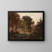 Studio forestale - Ernst Erwin Oehme — quadro incorniciato alla parete