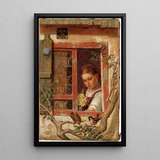 Ernst Freiesleben - Girl by the Window.webp