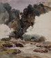 La grotta di Nettuno vicino a Tivoli - Ernst Fries — vista dell’opera