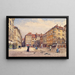 La place des Juifs à Vienne - Ernst Graner — quadro incorniciato alla parete